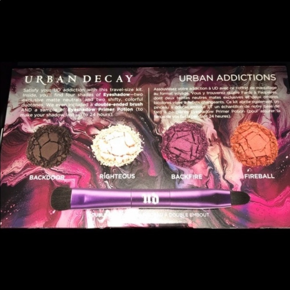 URBAN DECAY Eye Urban Addictions Palette 4 Shades NWOB - Picture 3 of 10
